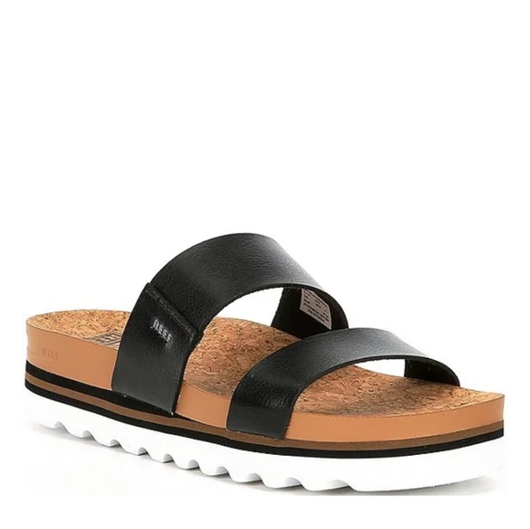 Reef Vista High Platform Sandals Slides Birkenstock Preppy Vaca Festival Boho 7 - Picture 5 of 9